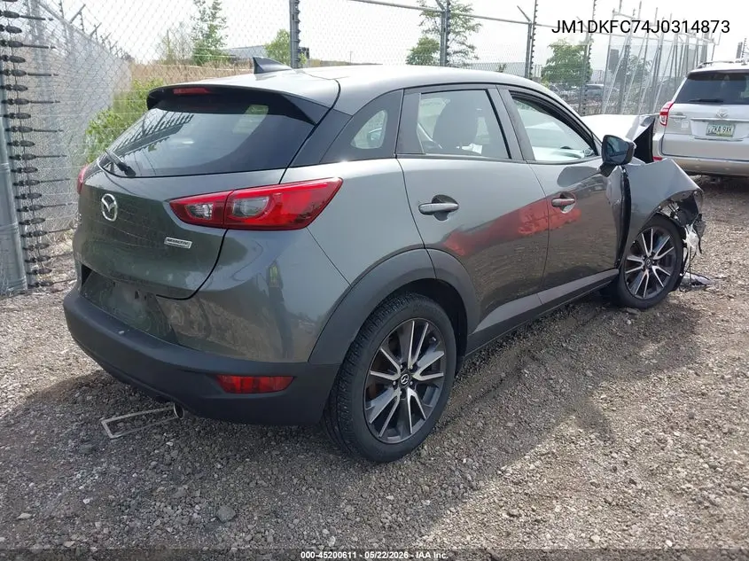 2018 Mazda Cx-3 Touring VIN: JM1DKFC74J0314873 Lot: 45200611