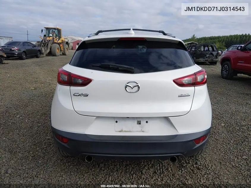 2018 Mazda Cx-3 Grand Touring VIN: JM1DKDD71J0314543 Lot: 45497960