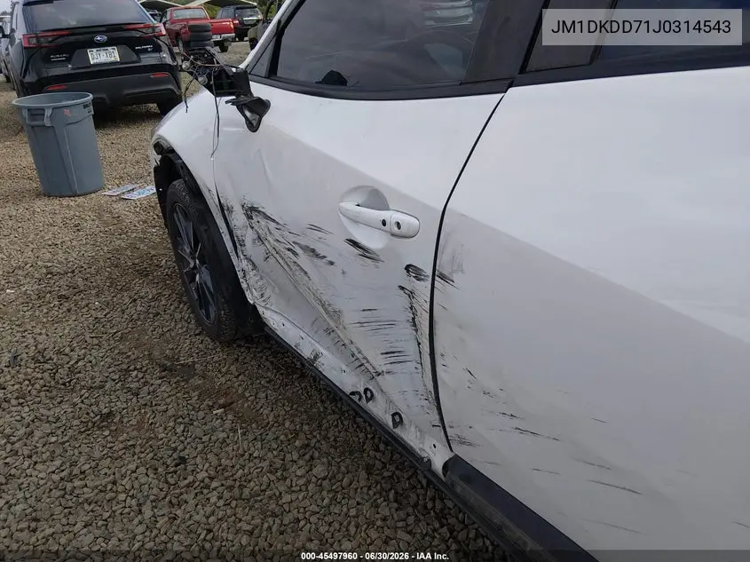 2018 Mazda Cx-3 Grand Touring VIN: JM1DKDD71J0314543 Lot: 45497960