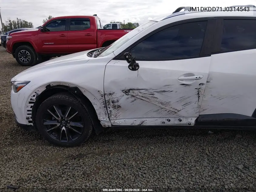 2018 Mazda Cx-3 Grand Touring VIN: JM1DKDD71J0314543 Lot: 45497960