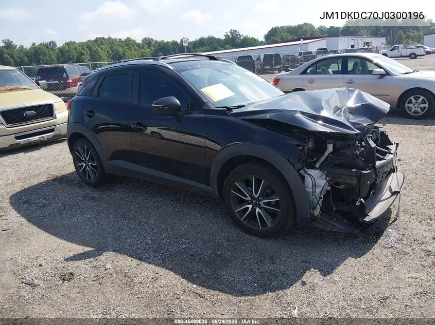 2018 Mazda Cx-3 Touring VIN: JM1DKDC70J0300196 Lot: 45499036