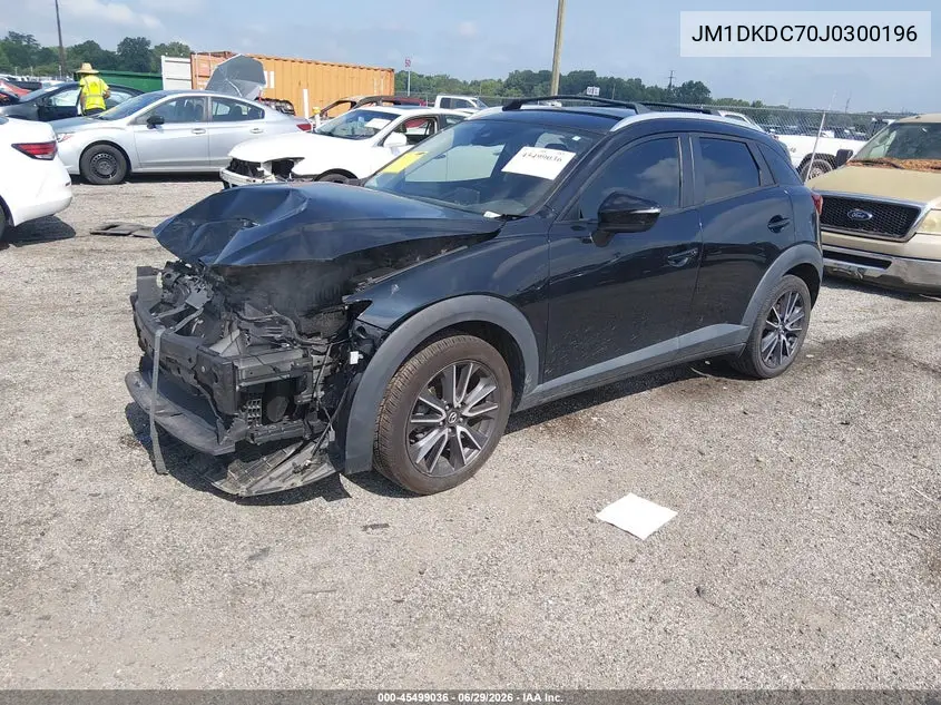 2018 Mazda Cx-3 Touring VIN: JM1DKDC70J0300196 Lot: 45499036
