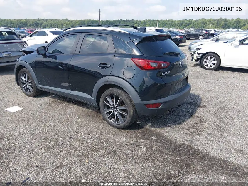 2018 Mazda Cx-3 Touring VIN: JM1DKDC70J0300196 Lot: 45499036