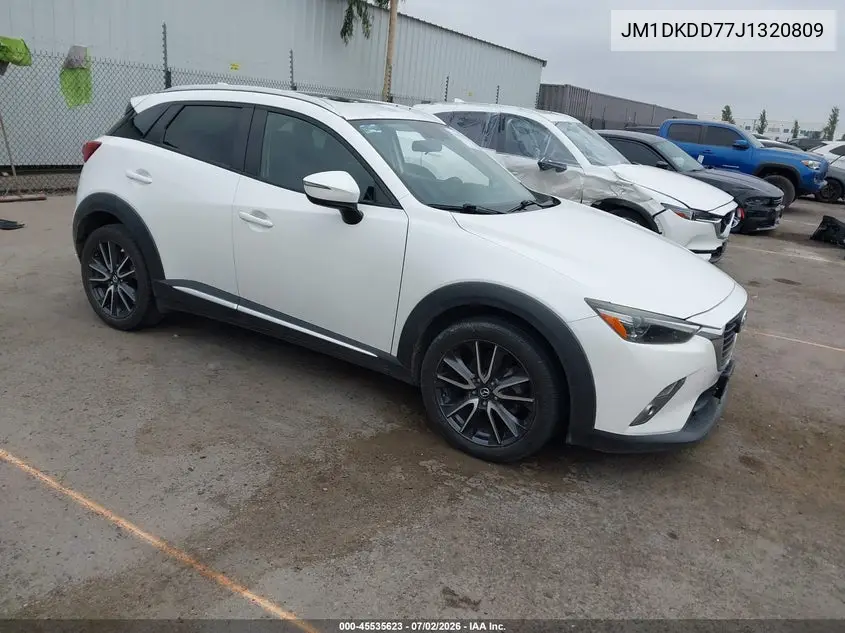 2018 Mazda Cx-3 Grand Touring VIN: JM1DKDD77J1320809 Lot: 45535623