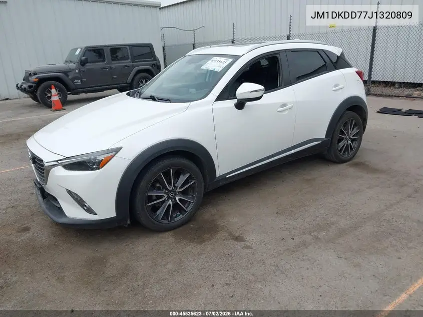 2018 Mazda Cx-3 Grand Touring VIN: JM1DKDD77J1320809 Lot: 45535623