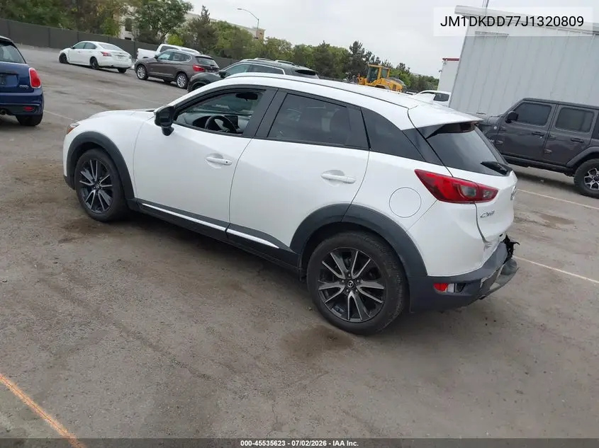 2018 Mazda Cx-3 Grand Touring VIN: JM1DKDD77J1320809 Lot: 45535623