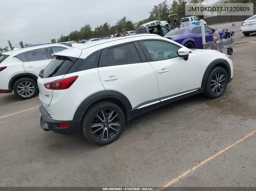 2018 Mazda Cx-3 Grand Touring VIN: JM1DKDD77J1320809 Lot: 45535623