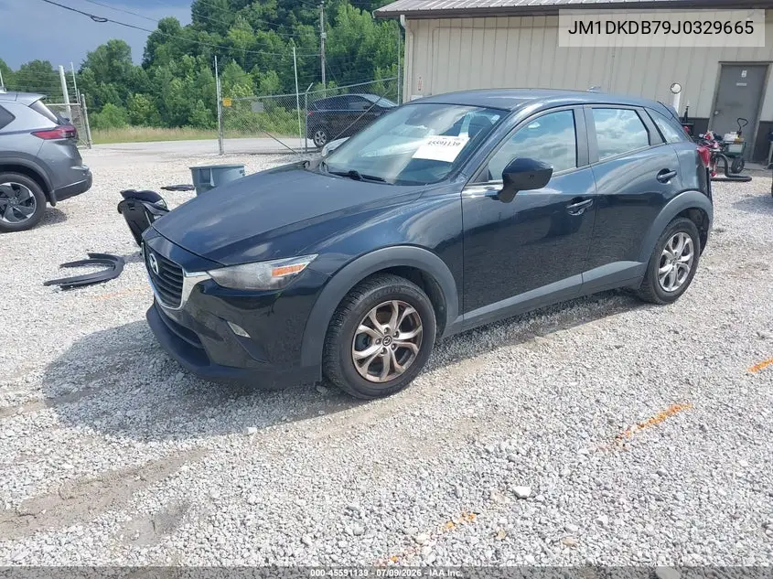 2018 Mazda Cx-3 Sport VIN: JM1DKDB79J0329665 Lot: 45591139
