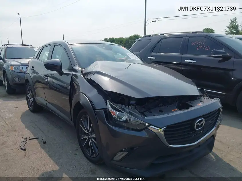 2018 Mazda Cx-3 Touring VIN: JM1DKFC7XJ1321739 Lot: 45635993