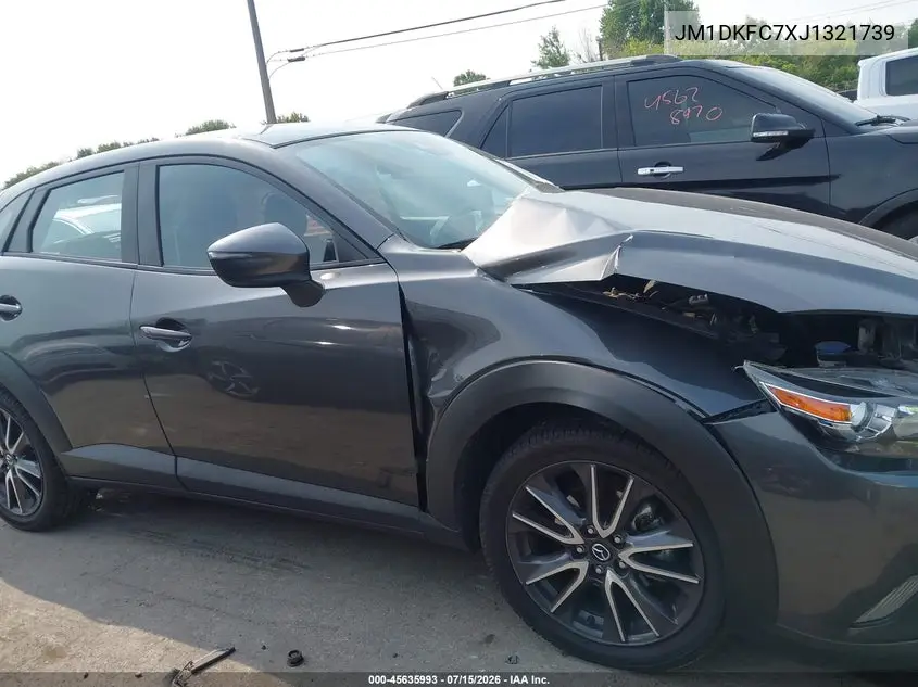 2018 Mazda Cx-3 Touring VIN: JM1DKFC7XJ1321739 Lot: 45635993