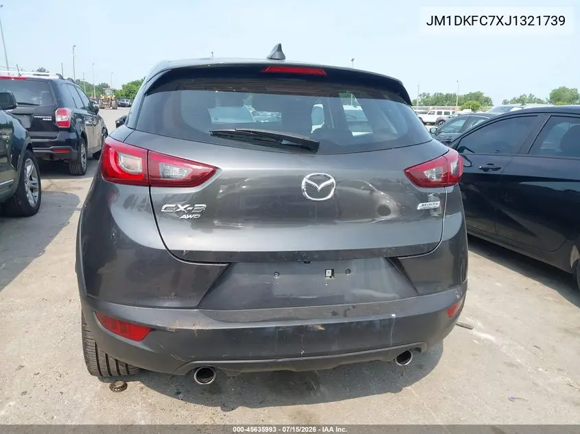 2018 Mazda Cx-3 Touring VIN: JM1DKFC7XJ1321739 Lot: 45635993