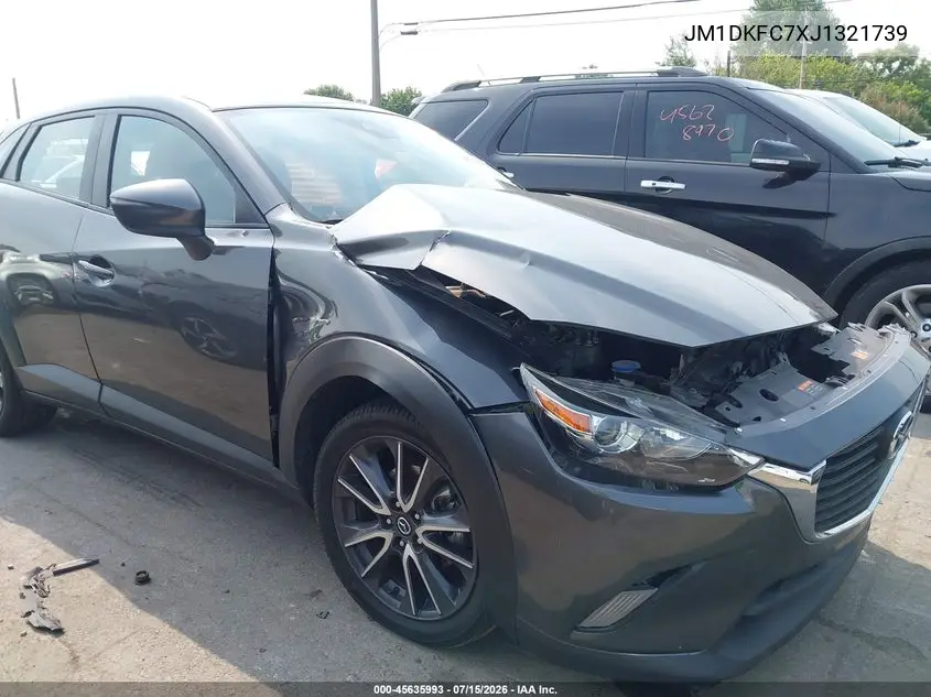2018 Mazda Cx-3 Touring VIN: JM1DKFC7XJ1321739 Lot: 45635993