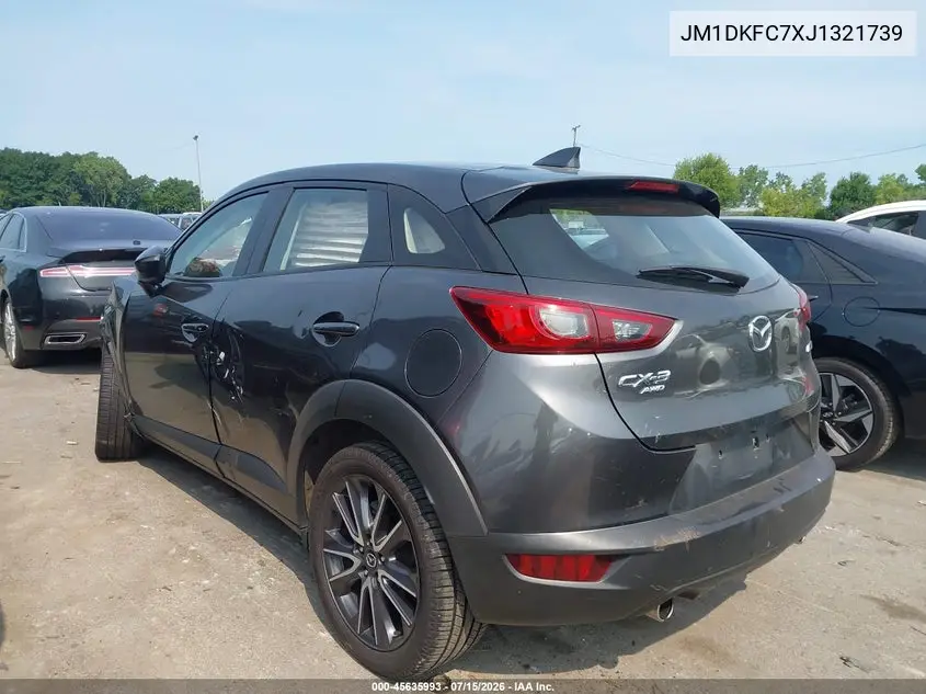 2018 Mazda Cx-3 Touring VIN: JM1DKFC7XJ1321739 Lot: 45635993