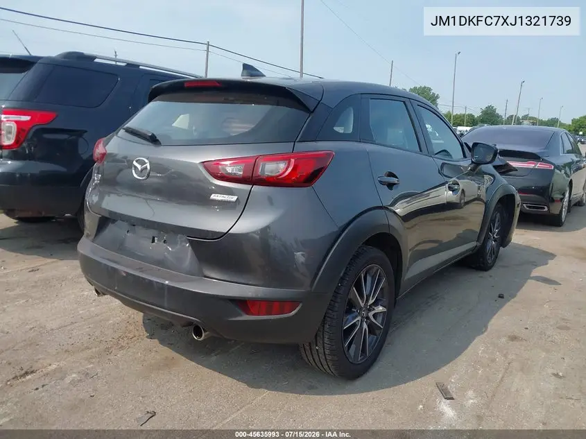 2018 Mazda Cx-3 Touring VIN: JM1DKFC7XJ1321739 Lot: 45635993