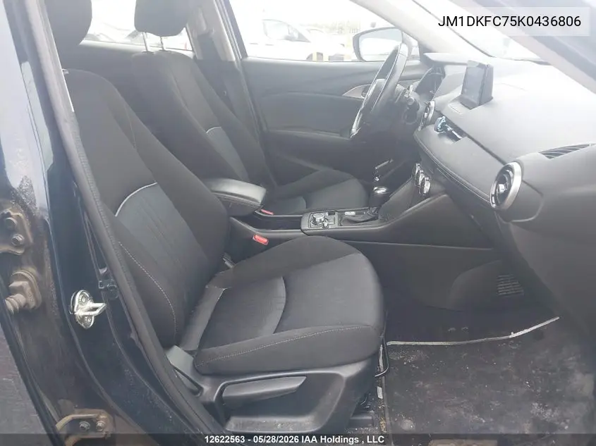 2019 Mazda Cx-3 Touring VIN: JM1DKFC75K0436806 Lot: 12622563