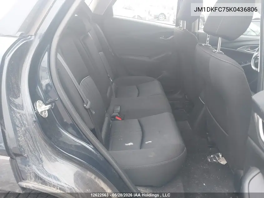 2019 Mazda Cx-3 Touring VIN: JM1DKFC75K0436806 Lot: 12622563