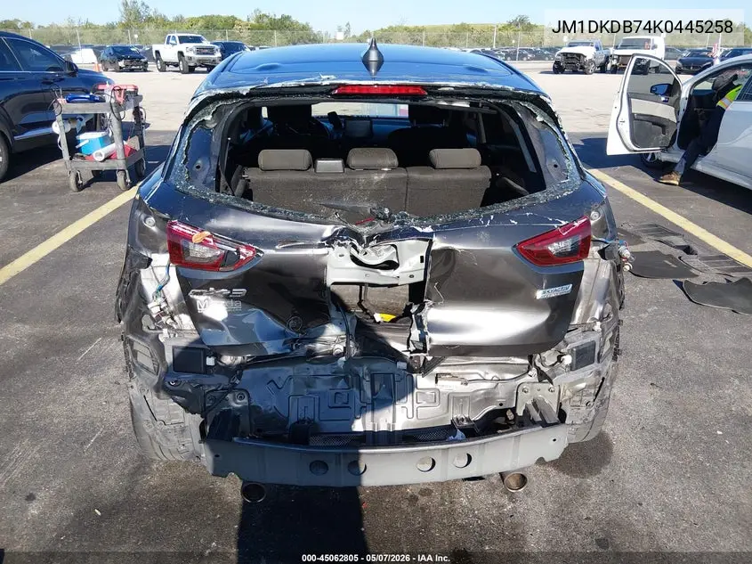 2019 Mazda Cx-3 Sport VIN: JM1DKDB74K0445258 Lot: 45062805