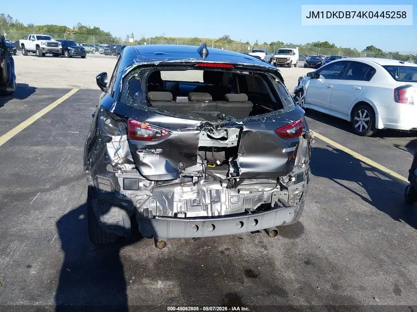 2019 Mazda Cx-3 Sport VIN: JM1DKDB74K0445258 Lot: 45062805