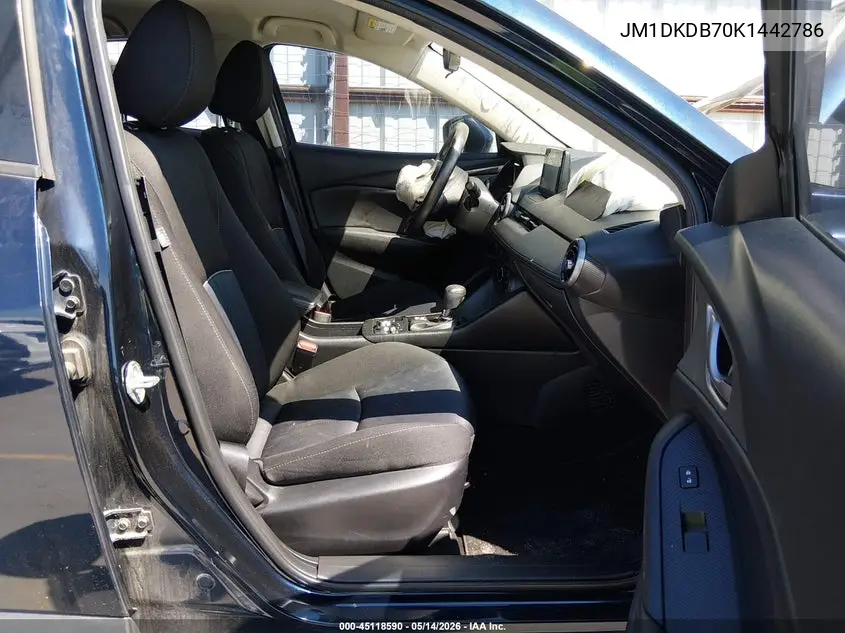 2019 Mazda Cx-3 Sport VIN: JM1DKDB70K1442786 Lot: 45118590