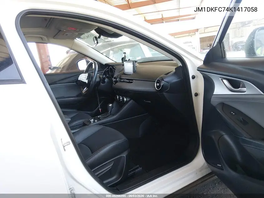 2019 Mazda Cx-3 Touring VIN: JM1DKFC74K1417058 Lot: 45266395