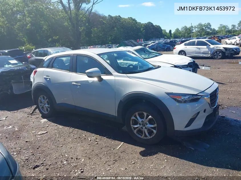 2019 Mazda Cx-3 Sport VIN: JM1DKFB73K1453972 Lot: 45369194
