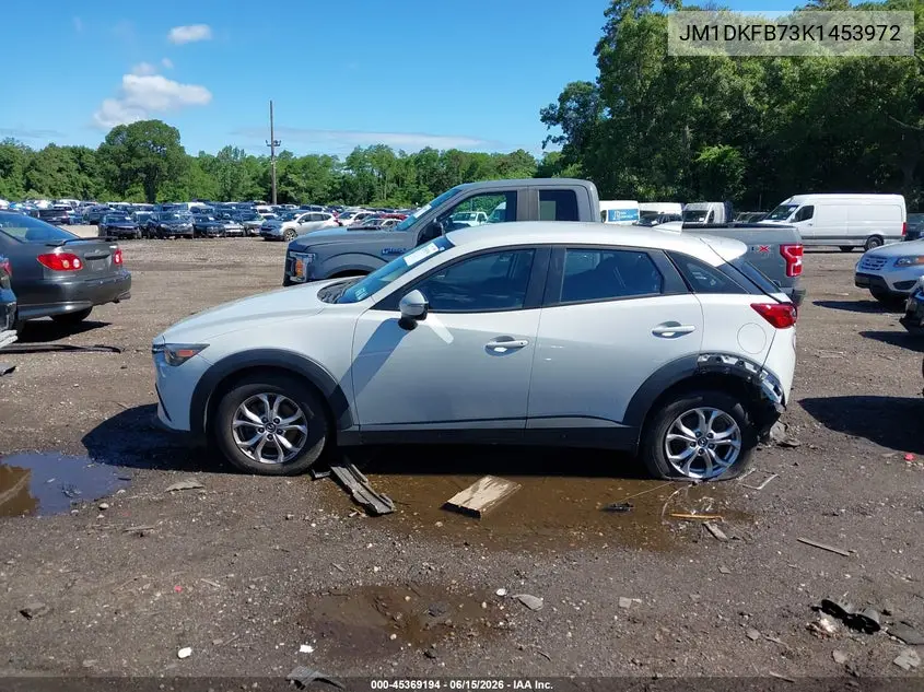 2019 Mazda Cx-3 Sport VIN: JM1DKFB73K1453972 Lot: 45369194