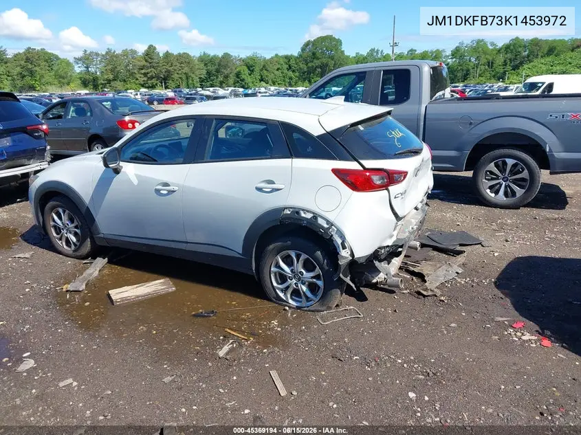 2019 Mazda Cx-3 Sport VIN: JM1DKFB73K1453972 Lot: 45369194