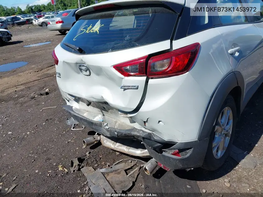 2019 Mazda Cx-3 Sport VIN: JM1DKFB73K1453972 Lot: 45369194