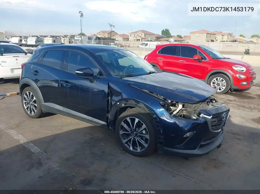 2019 Mazda Cx-3 Touring VIN: JM1DKDC73K1453179 Lot: 45469789