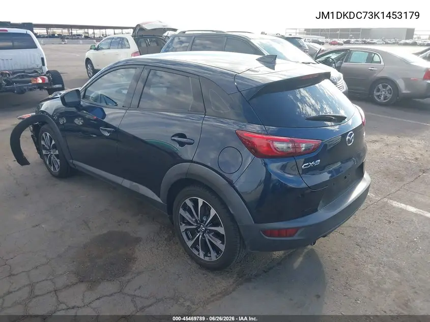 2019 Mazda Cx-3 Touring VIN: JM1DKDC73K1453179 Lot: 45469789