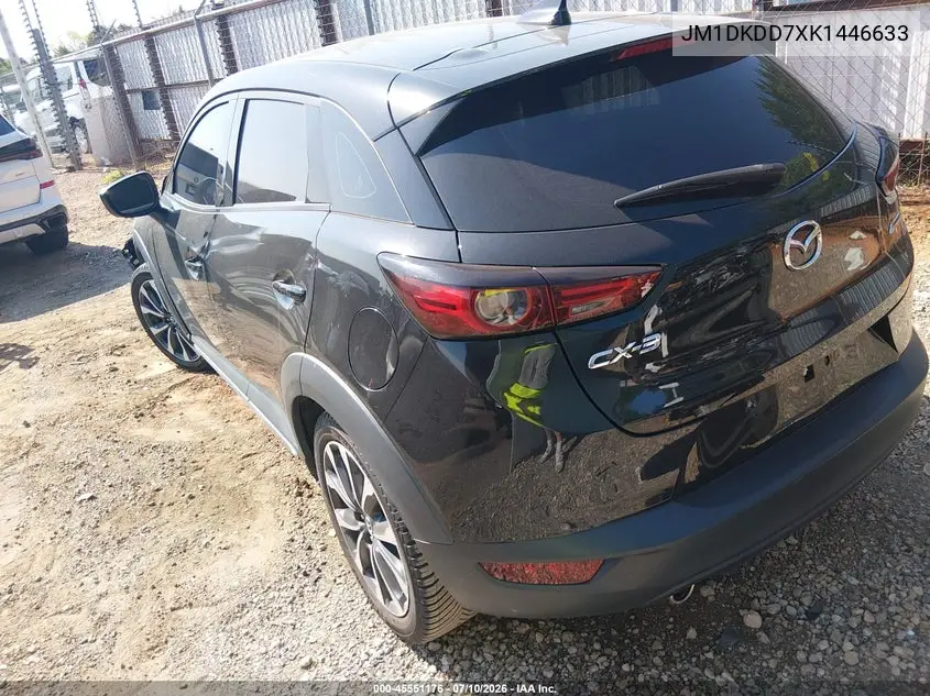 2019 Mazda Cx-3 Grand Touring VIN: JM1DKDD7XK1446633 Lot: 45551176