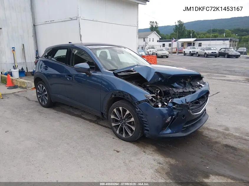 2019 Mazda Cx-3 Touring VIN: JM1DKFC72K1453167 Lot: 45555264