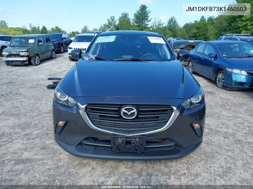 2019 Mazda Cx-3 Sport VIN: JM1DKFB73K1460503 Lot: 45558955