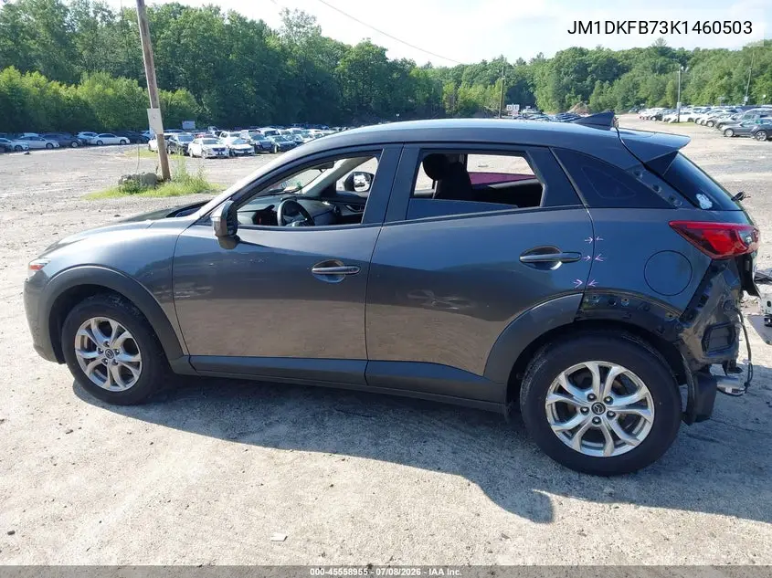 2019 Mazda Cx-3 Sport VIN: JM1DKFB73K1460503 Lot: 45558955