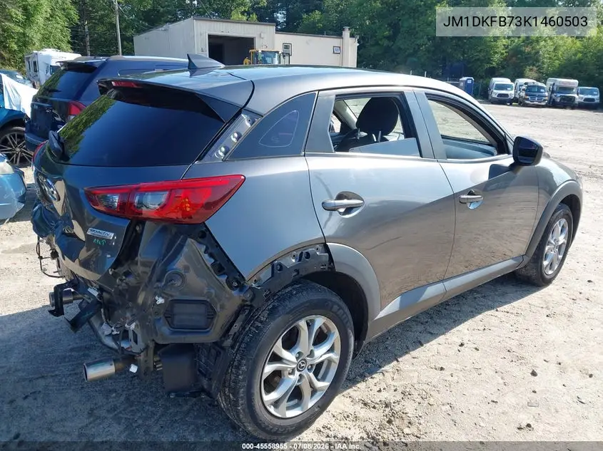 2019 Mazda Cx-3 Sport VIN: JM1DKFB73K1460503 Lot: 45558955