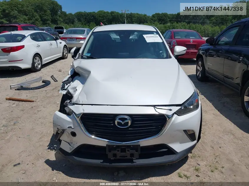 2019 Mazda Cx-3 Sport VIN: JM1DKFB74K1447338 Lot: 45600660
