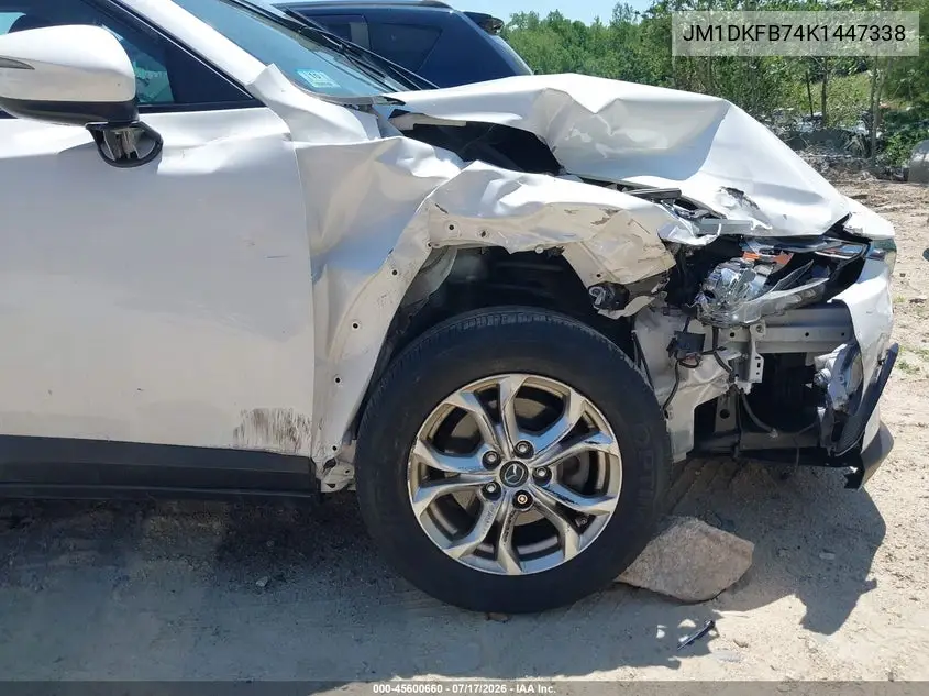 2019 Mazda Cx-3 Sport VIN: JM1DKFB74K1447338 Lot: 45600660