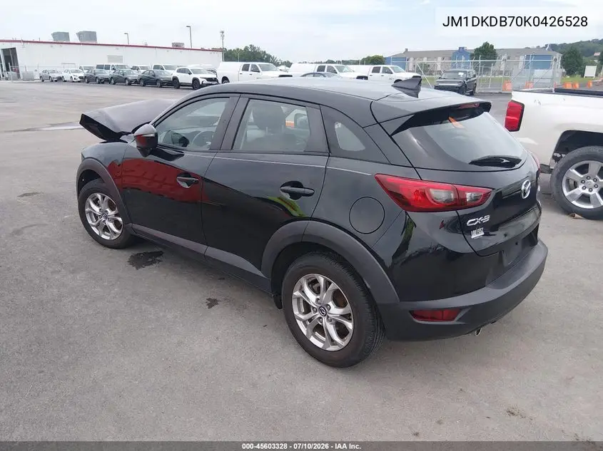 2019 Mazda Cx-3 Sport VIN: JM1DKDB70K0426528 Lot: 45603328