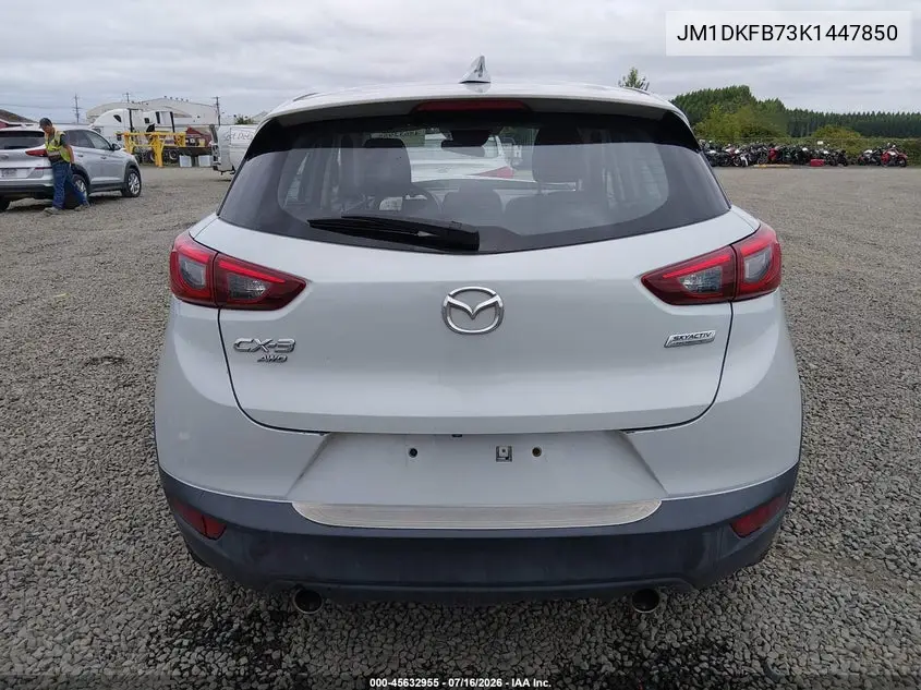 2019 Mazda Cx-3 Sport VIN: JM1DKFB73K1447850 Lot: 45632955