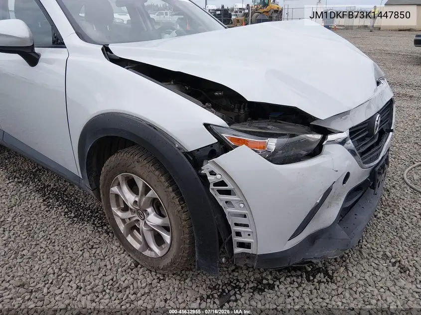 2019 Mazda Cx-3 Sport VIN: JM1DKFB73K1447850 Lot: 45632955