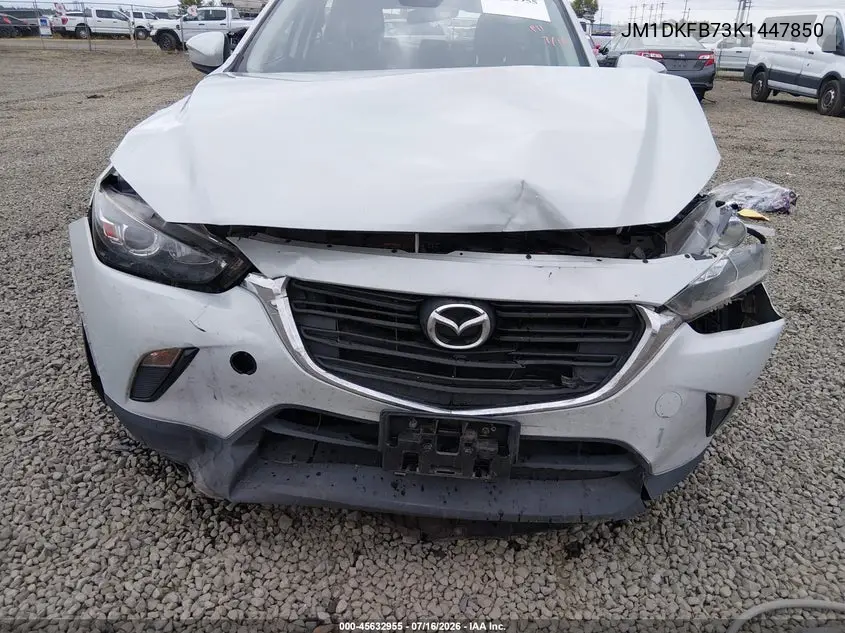 2019 Mazda Cx-3 Sport VIN: JM1DKFB73K1447850 Lot: 45632955