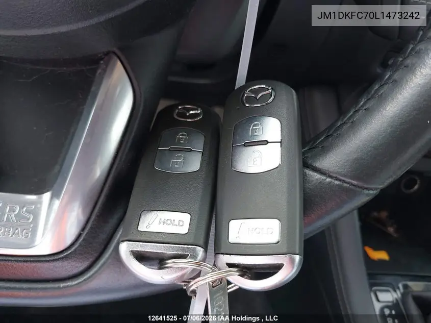 2020 Mazda Cx-3 Gs VIN: JM1DKFC70L1473242 Lot: 12641525