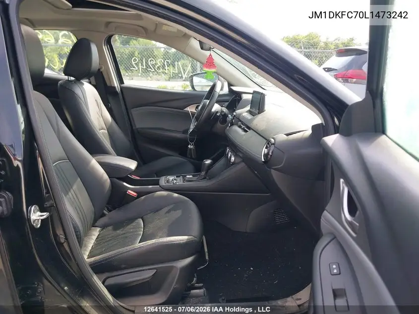 2020 Mazda Cx-3 Gs VIN: JM1DKFC70L1473242 Lot: 12641525