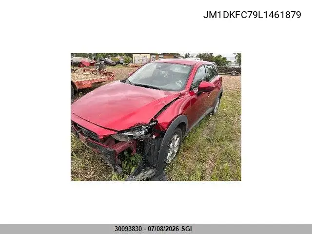 2020 Mazda Cx-3 Touring VIN: JM1DKFC79L1461879 Lot: 30093830
