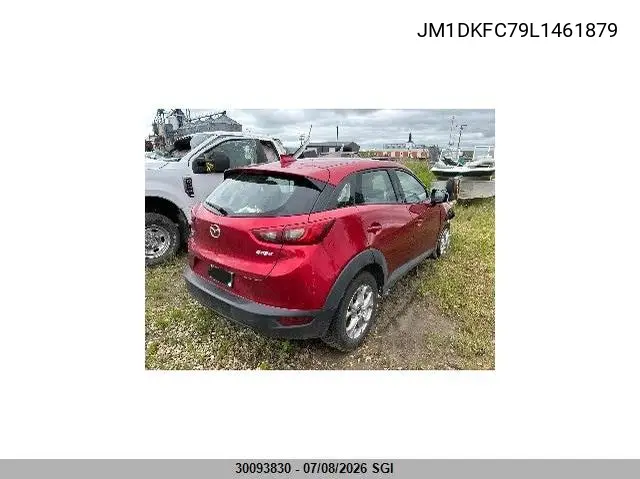 2020 Mazda Cx-3 Touring VIN: JM1DKFC79L1461879 Lot: 30093830