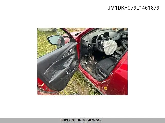 2020 Mazda Cx-3 Touring VIN: JM1DKFC79L1461879 Lot: 30093830