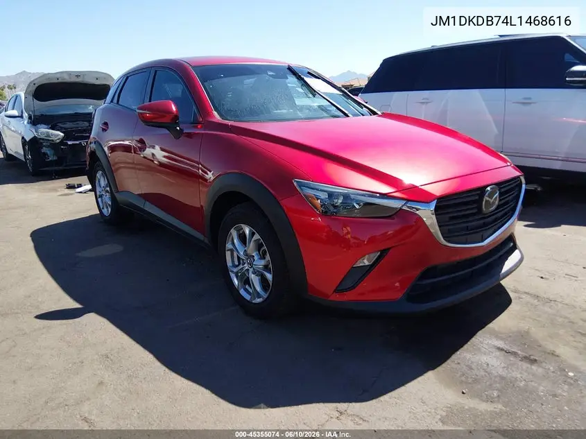 2020 Mazda Cx-3 Sport VIN: JM1DKDB74L1468616 Lot: 45355074