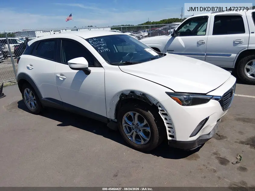 2020 Mazda Cx-3 Sport VIN: JM1DKDB78L1472779 Lot: 45464427