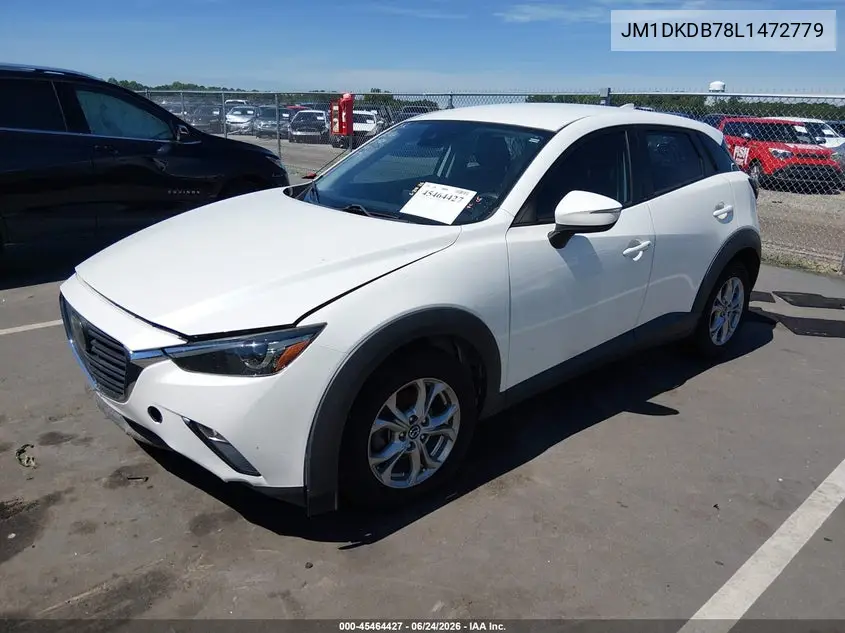 2020 Mazda Cx-3 Sport VIN: JM1DKDB78L1472779 Lot: 45464427