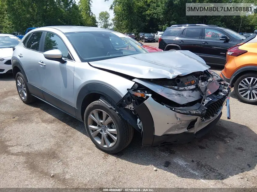 2020 Mazda Cx-30 Preferred Package VIN: 3MVDMBDL7LM108881 Lot: 45584467